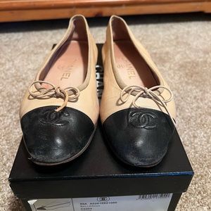 Chanel ballerina flats
